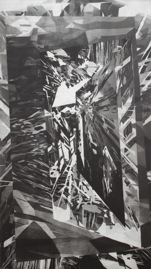 Composition 5 | aquatint, etching |100x70 cm